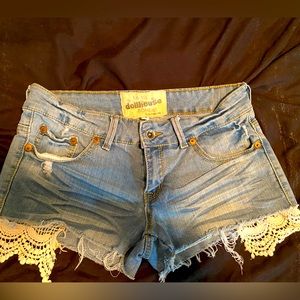 Jean shorts size 9